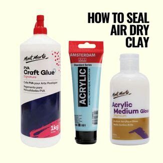 sealant clay|How to Seal Air Dry Clay 